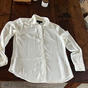 Banana Republic White Blouse